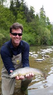 Benjamin and Co., Brown trout, April 2017, Slovenia fly fishing